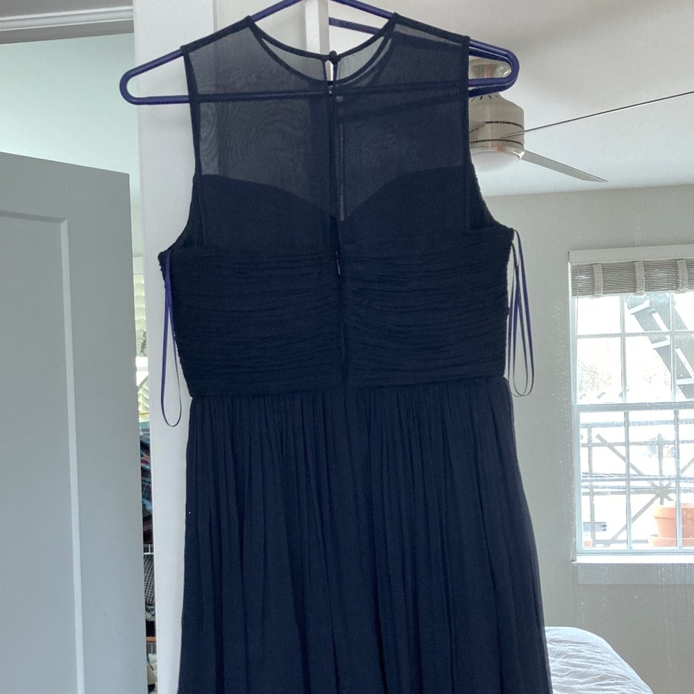 J Crew Navy Bridesmaid Dress